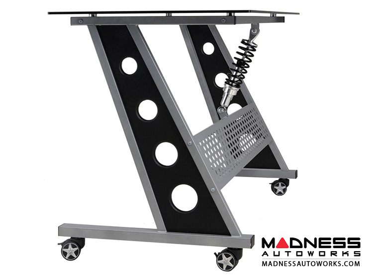 Race Car Style Desk Monza Red SMART MADNESS Auto Parts and